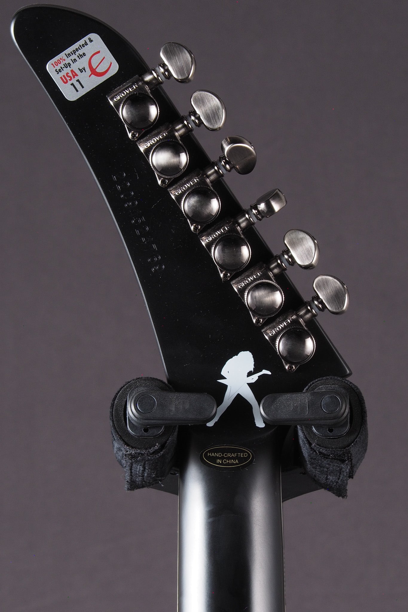 Dave Mustaine Flying V Prophecy - Aged Dark Red Burst