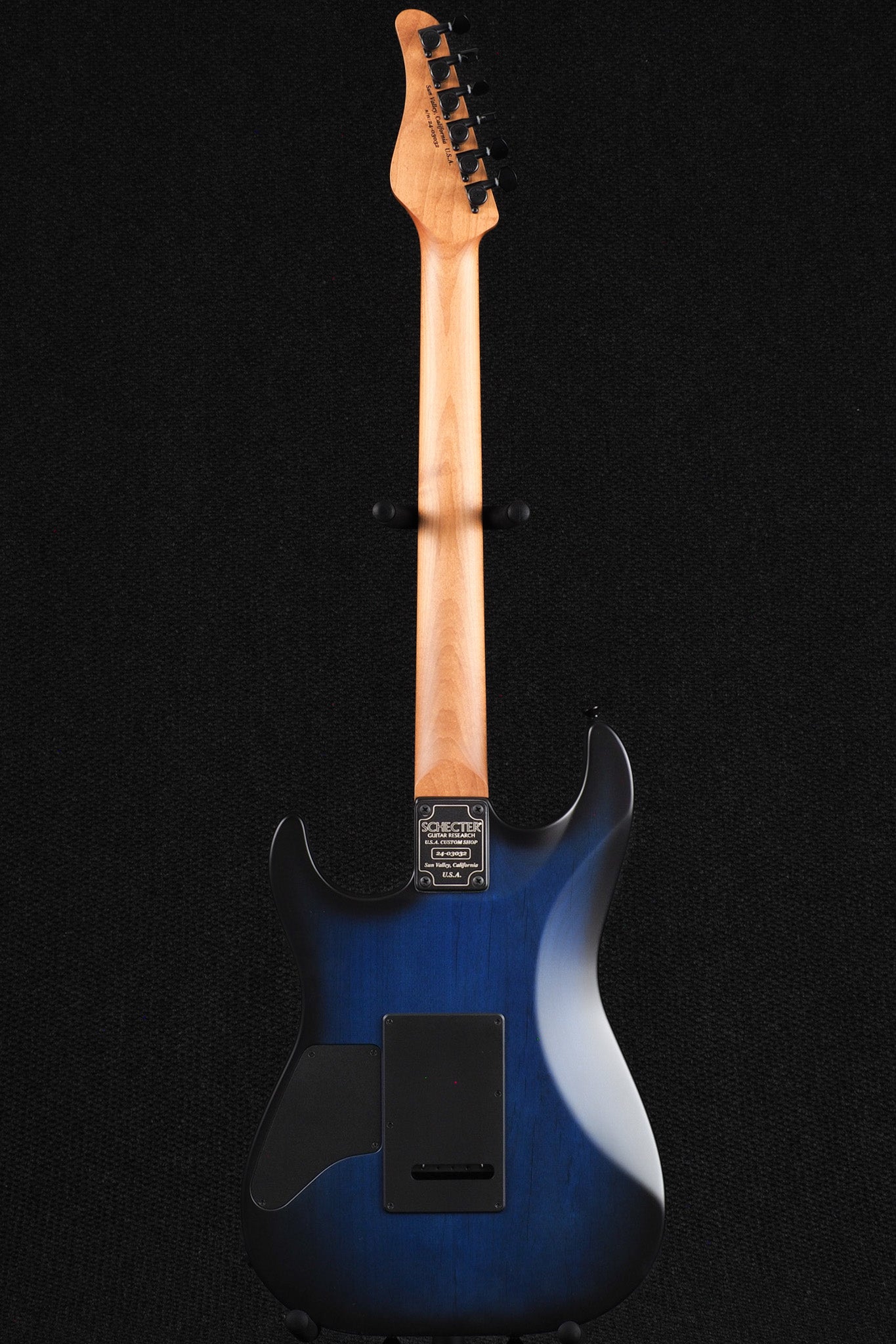 USA Sunset Custom-II HSS - Ocean Blue Burst Satin
