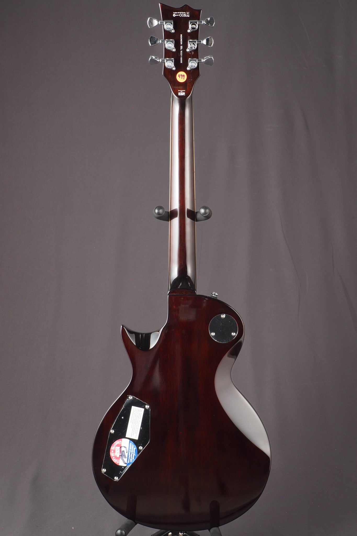 EC-256FM - Dark Brown Sunburst
