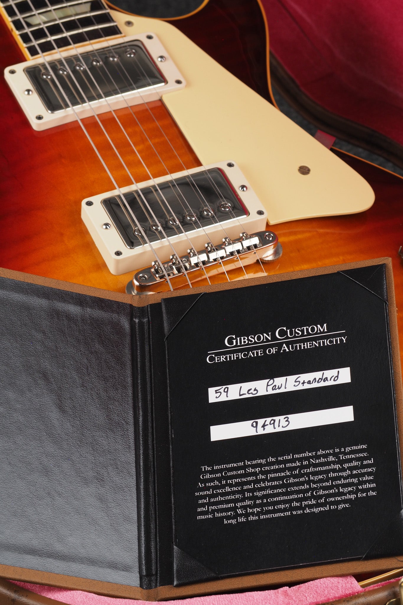 '59 Les Paul Standard - Cherry Tea Burst