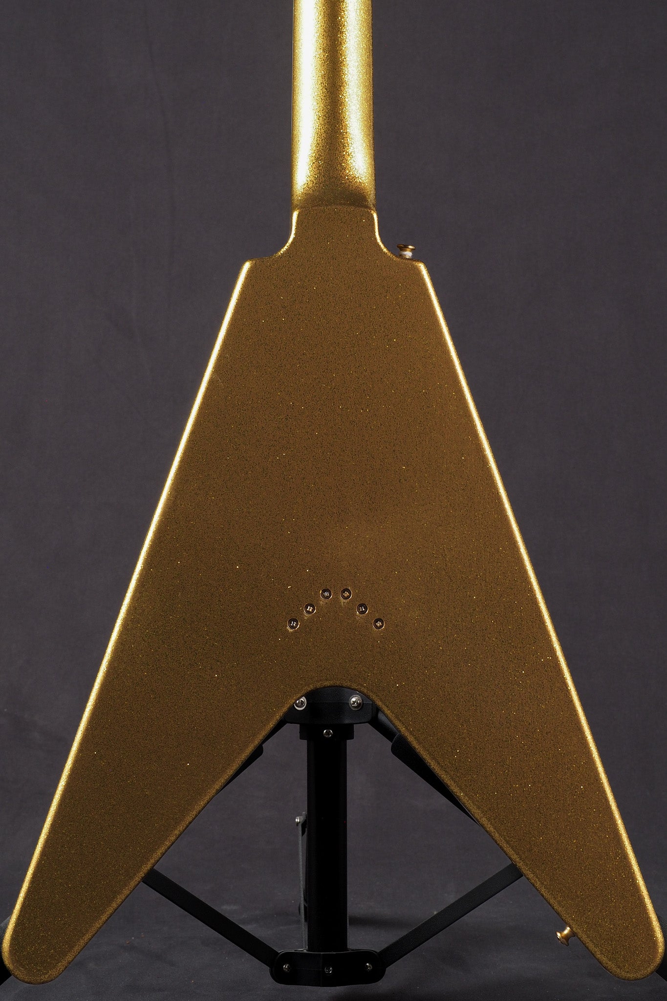 Flying V Custom - Gold Sparkle