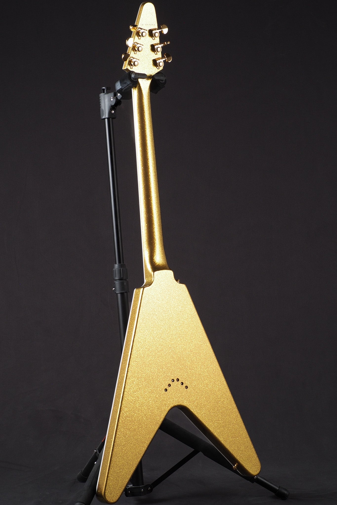 Flying V Custom - Gold Sparkle