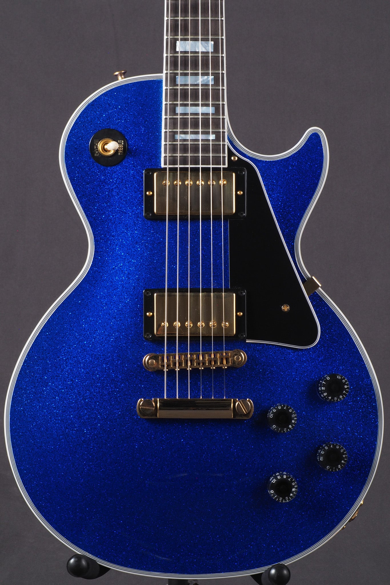 Les Paul Custom - Dark Blue Sparkle