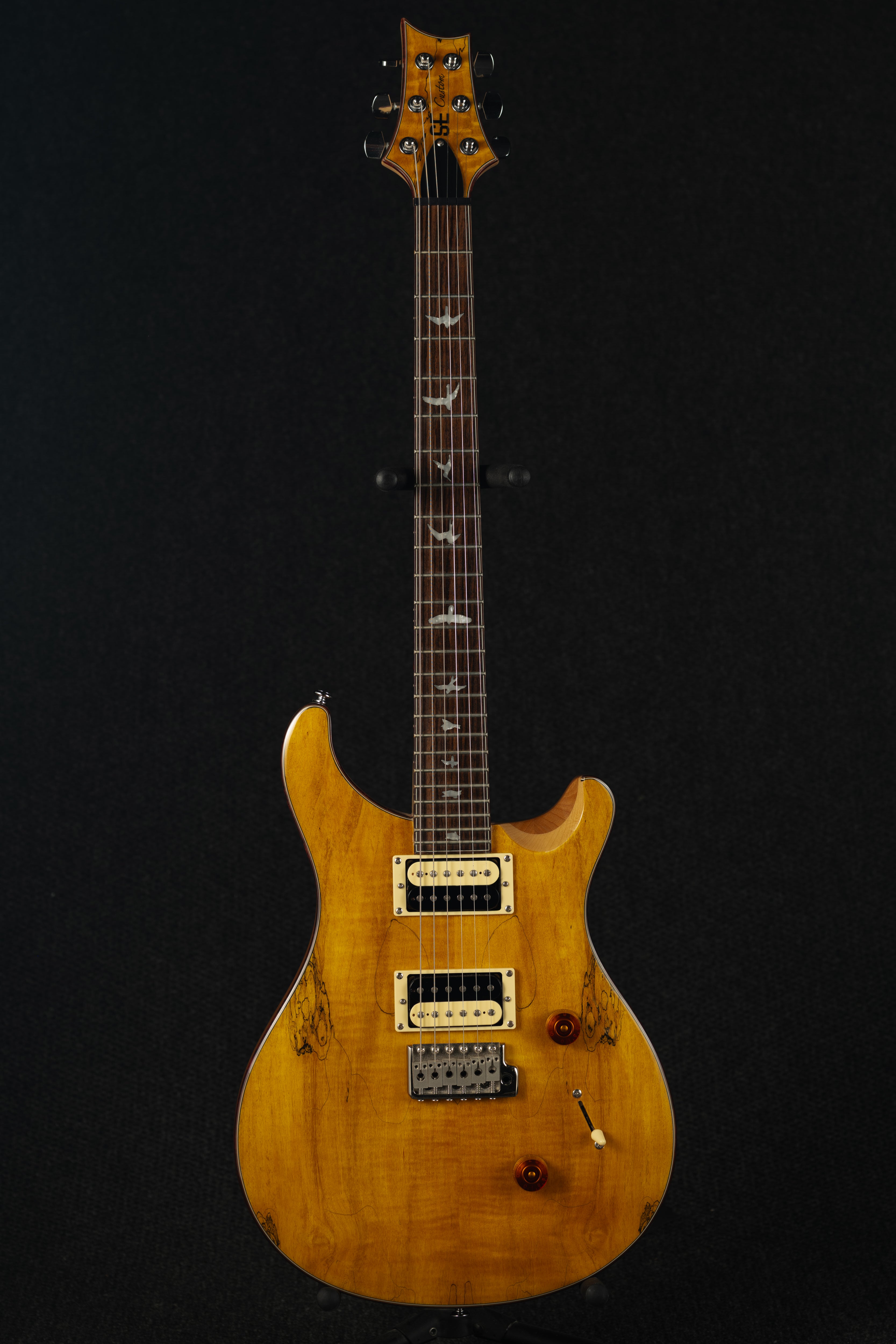 SE Custom 24 Spalted Maple Natural