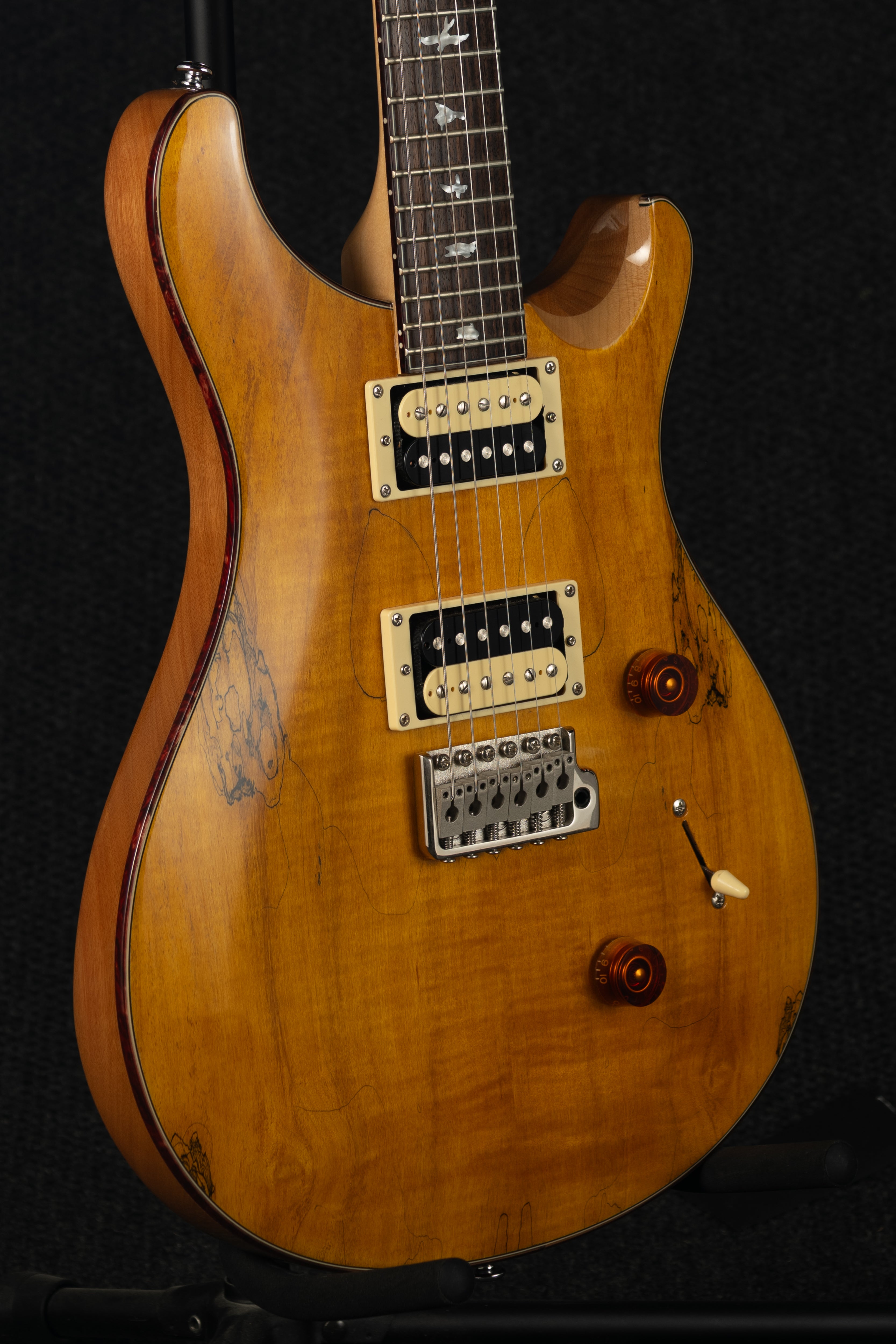 SE Custom 24 Spalted Maple Natural