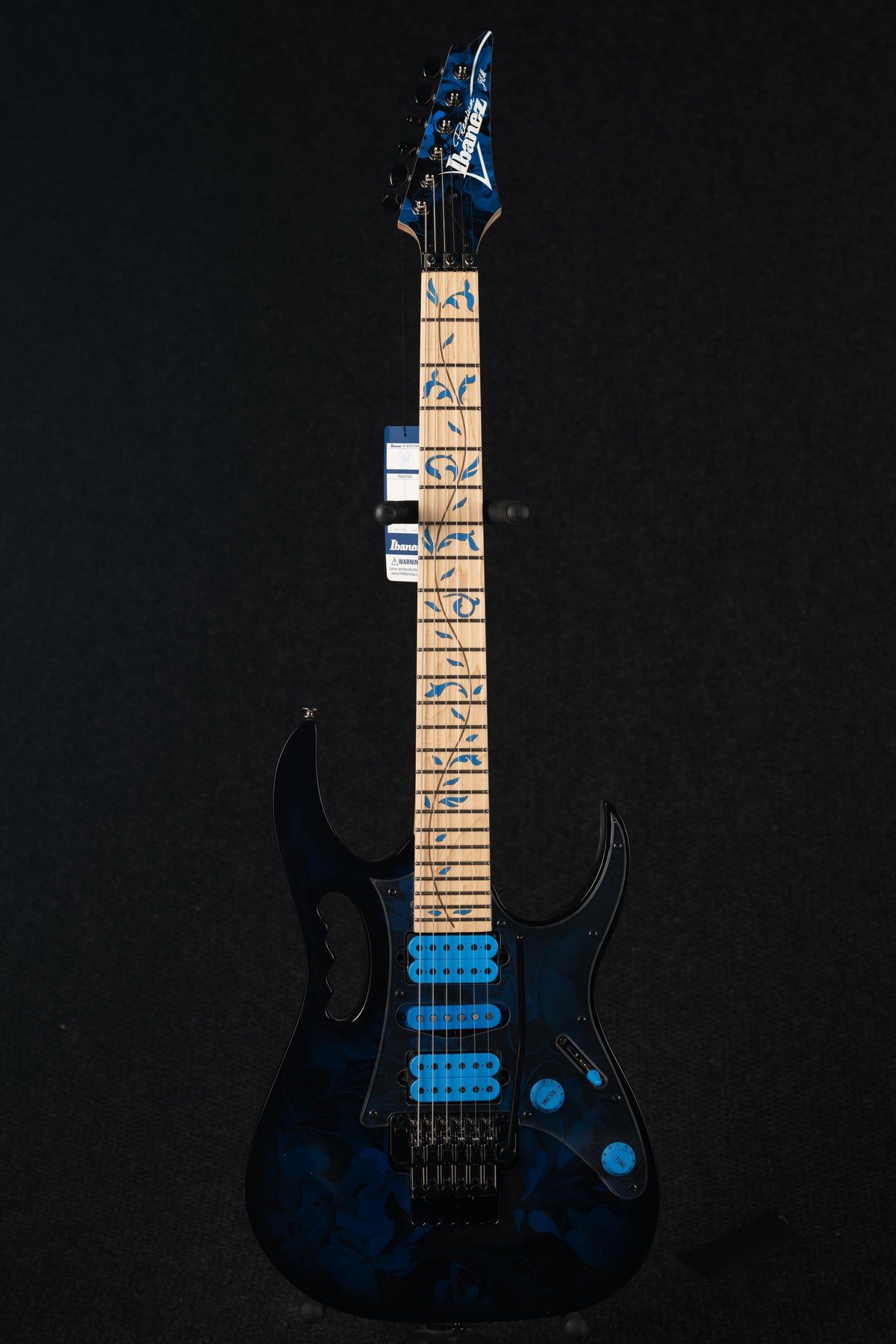 Steve Vai JEM77 Signature - Blue Floral