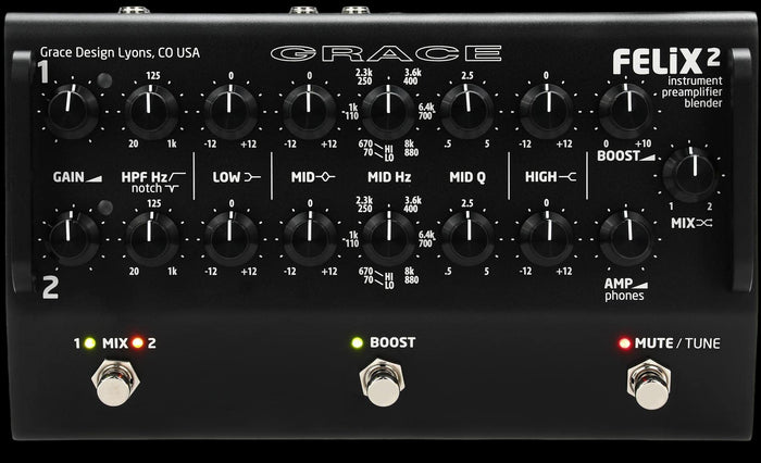 Grace Design Felix mk2 Dual Instrument Preamp
