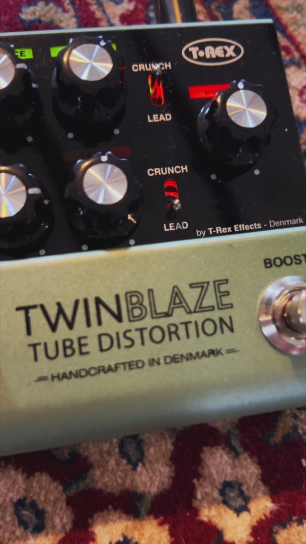 t rex pedals T-Rex Twin Blaze Tube Distortion