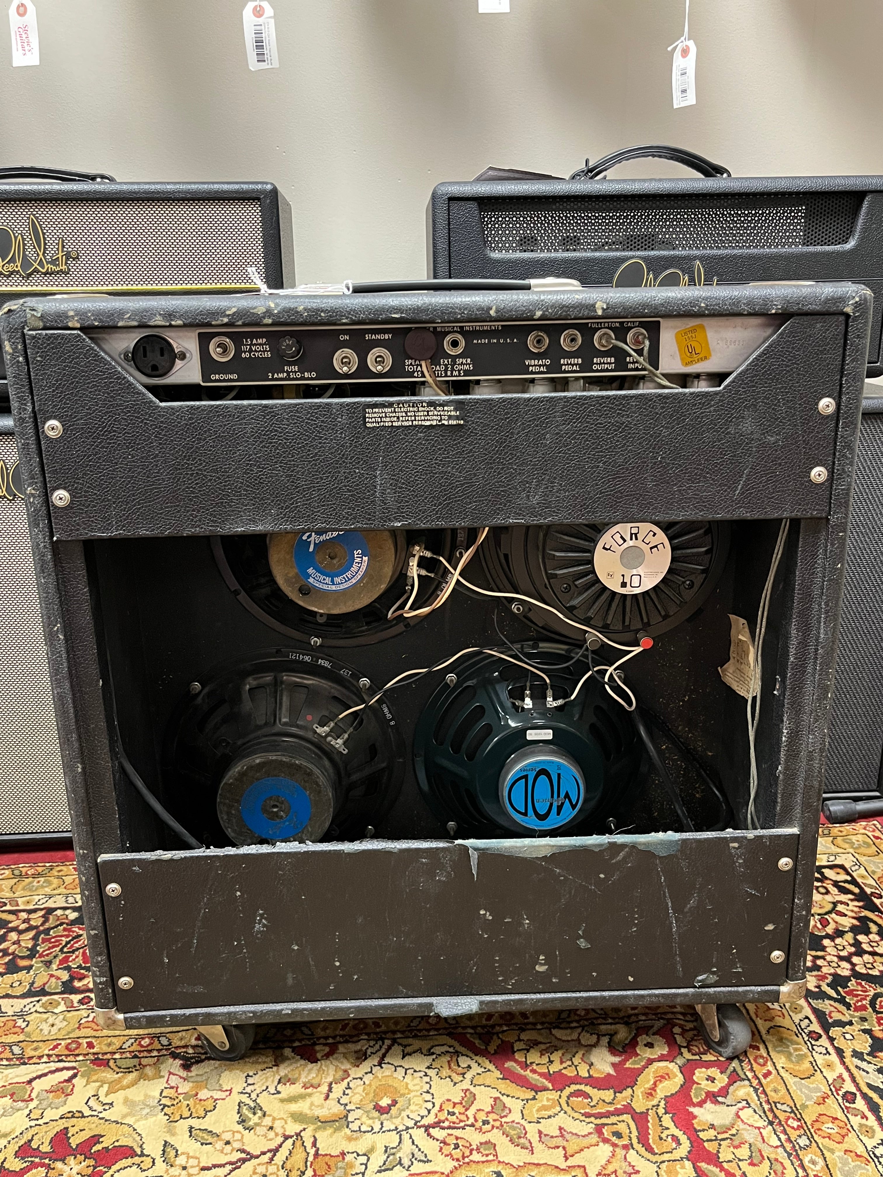 Super Reverb Silverface 4x10 Combo